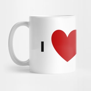 I Heart Naps Mug